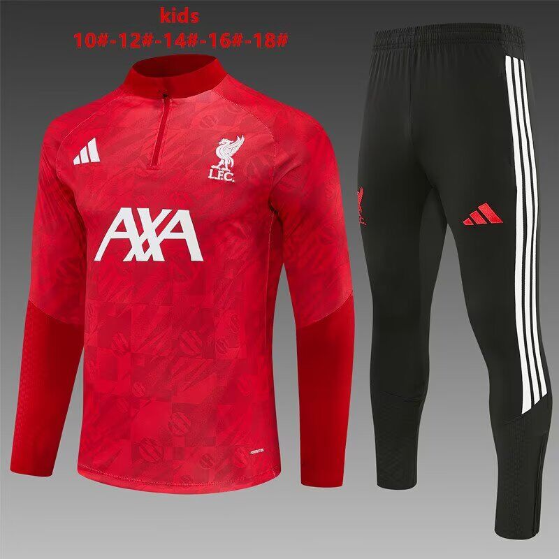 Kids Liverpool 26/27 Tracksuit - Red